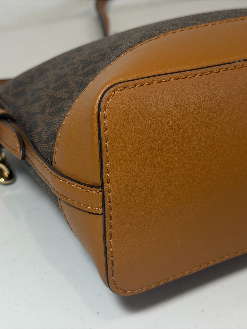 Michael Kors Logo Dome Crossbody - Picture 7 of 12
